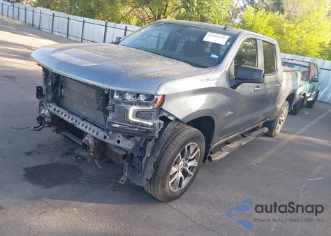 2021 Chevrolet Silverado 1500 2Wd Short Bed Rst из США, поврежденный, VIN 3GCPWDED3MG477331